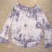 American Eagle Outfitters Tops | American Eagle | Soft & Sexy Tie Dye Top | Size Xs | Color: Gray/White | Size: Xs