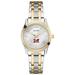 Women's Bulova Silver Muskingum Muskies Classic Two-Tone Round Watch