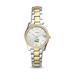 Women's Fossil Silver Northern Michigan Wildcats Scarlette Mini Two-Tone Stainless Steel Watch