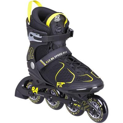 K2 Herren Inlineskates FIT 84 SPEED ALU, Größe 39 in Schwarz