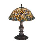 Meyda Lighting Tiffany Fishscale 15 Inch Accent Lamp - 27170