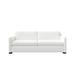 Red Barrel Studio® Sofa 95" Grey Wood/Revolution Performance Fabrics®/Manufactured Wood/Other Performance Fabrics in White | Wayfair