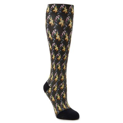 Alegria Women's Compression Socks Size L Black/Mul...