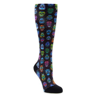 Alegria Women's Compression Socks Size L Black/Blue