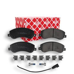 FEBI BILSTEIN Bremsbelagsatz, Scheibenbremse vorne rechts links für FORD AUSTRALIA VW 1553797 1560014 1433952 16637