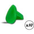 Kibros - Prodifresh clip wc Parfum Mangue Désodorisant - Quantité x10 - Clip wc - Agrume - Vert