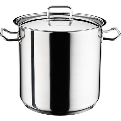 Chef's Induction 18/10 Stainless Steel Stockpot with Lid, Multi-Purpose Cookware