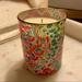 Lilly Pulitzer Accents | Lilly Pulitzer Glass Candle | Color: Green/Pink | Size: Os