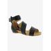 Wide Width Women's Nambi Sandal by Bellini in Black Smooth (Size 9 W)