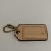 Coach Bags | Coach Tan/Beige Hang Tag Fob Replacement | Color: Cream/Tan | Size: Os