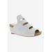 Women's Whit Wedge Sandal by Bellini in White Smooth (Size 13 M)