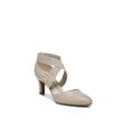 Wide Width Women's Gallery Pump by LifeStride in Tender Taupe (Size 10 W)