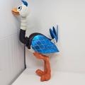 Disney Toys | Disney Store Merc Miles Tomorrowland Ostrich 20" Plush Stuffed Animal Bird Toy | Color: Blue | Size: 20"