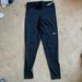 Nike Pants & Jumpsuits | Euc Nike Pro Dri-Fit Compression Tights, Black, Size L | Color: Black | Size: L