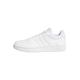 adidas Women's Hoops 3.0 Sneaker, Ftwr White Ftwr White Dash Grey, 4 UK