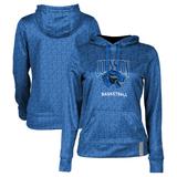 Women's Royal Johnston Community College Basketball Pullover Hoodie