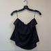 Free People Tops | Free People Intimately Free People Ruffle Tube Top | Color: Black | Size: Xs