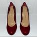 Jessica Simpson Shoes | Jessica Simpson Patent Red Round Toe Heel | Color: Red | Size: 7.5