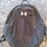 Under Armour Bags | Black Under Armour Backpack With Rain Covering Protector. Multiple Pockets. | Color: Black | Size: Os