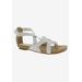 Women's Nobu Sandal by Bellini in White Pebbled (Size 9 1/2 M)