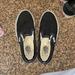 Vans Shoes | Black Slip On Size 8 Womens Vans | Color: Black | Size: 8