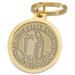 Gold San Jose State Spartans Team Logo Split-Wire Key Ring