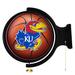 Kansas Jayhawks Basketball 21'' x 23'' Rotating Lighted Wall Sign