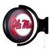 Ole Miss Rebels Team Logo 21'' x 23'' Rotating Lighted Wall Sign