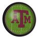 Texas A&M Aggies Football 18'' Round Slimline Illuminated Wall Sign