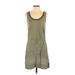 Ann Taylor LOFT Casual Dress: Green Dresses - Women's Size X-Small