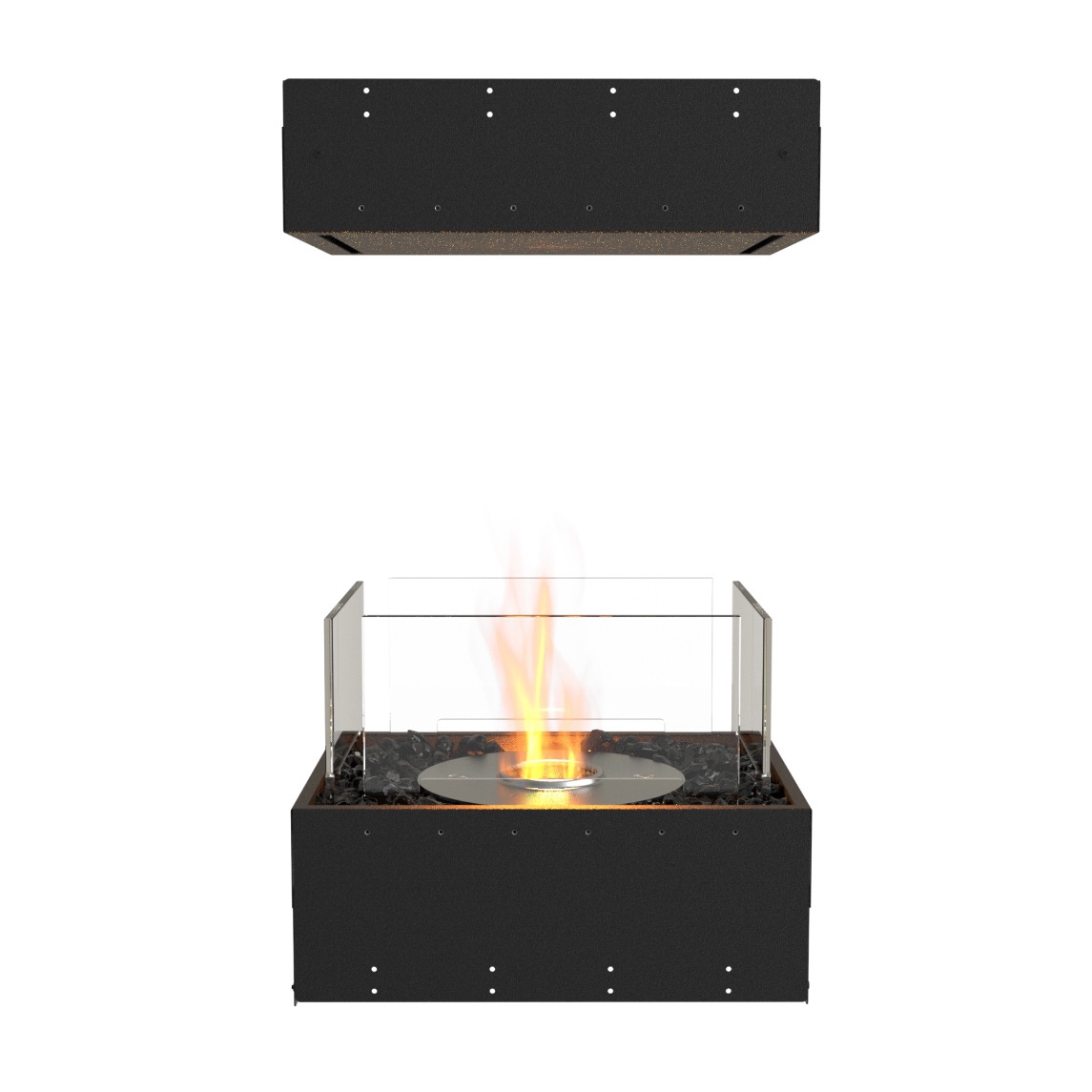EcoSmart Flex - Raumtrenner - Insel [Ethanol Einbau Gehäuse]: Flex18 - ohne Holzbox