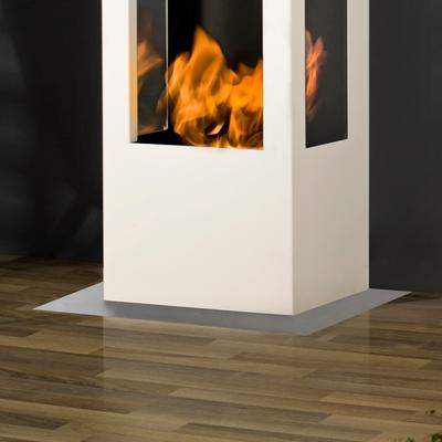 muenkel design Bodenplatte für prism fire, prism fire L und Empire: Glas (Transparent) Image