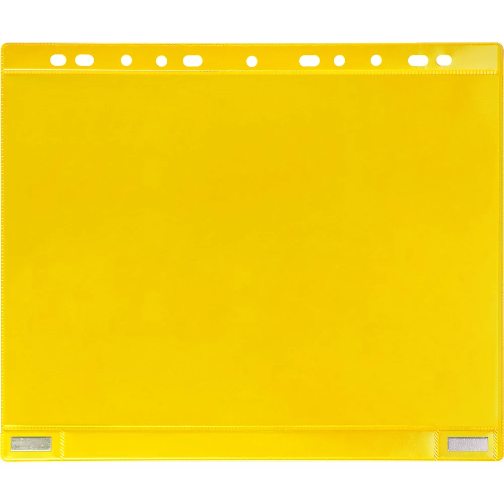Pochette transparente magnétique avec bord pour classeur Tarifold