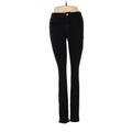 Abercrombie & Fitch Jeans - Mid/Reg Rise Skinny Leg Denim: Black Bottoms - Women's Size 27 - Black Wash