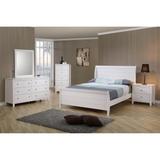 Waverly Buttermilk 4-piece Bedroom Set with 2 Nightstands and Dresser
