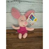 Disney Toys | Disney Store Piglet Plush Winnie The Pooh Mini Bean Bag New With Tag | Color: Pink | Size: None