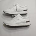 Michael Kors Shoes | Michael Kors New Size 8 Allie Trainer Leather Sneakers | Color: Silver/White | Size: 8