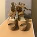 Michael Kors Shoes | Brand New Mk Sandals Worn Once | Color: Tan | Size: 6