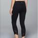Lululemon Athletica Pants & Jumpsuits | Lululemon Emerge Renewed Crop *Luxtreme | Color: Black/Gray | Size: 4