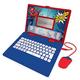 LEXIBOOK JC598SPi13 Mouse Pädagogischer und zweisprachiger Laptop Arabisch/Englisch-Spielzeug für Kind Kid 124 Aktivitäten, Lernen Sie Spiele und Musik mit Spider-Man-Rot/Blau, M