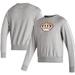 Men's adidas Heathered Gray Los Angeles Kings Team Classics Vintage Pullover Sweatshirt