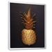 East Urban Home Gold Painted Tropical Fruits on Black III - Print on Canvas Metal | 32 H x 16 W x 1 D in | Wayfair 7A281F0BAA01494C95F7E06BCA4F255A