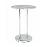 Paris Prix - Table d'Appoint Ronde Effet Béton 'Miguel' 55cm Gris