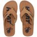 Men's FOCO Miami Heat Color Pop Flip-Flop Sandals