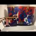 Nine West Bags | Excellent Used Condition Nine West Shoulder Bag And Coin Purse. | Color: Blue/Red | Size: Large