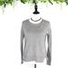 Madewell Sweaters | Madewell Grey Over Sized Cable Knit Sweater Xs/S | Color: Gray | Size: Xs