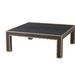 Theodore Alexander Alexa Hampton Premium Materials 4 Legs Coffee Table Wood in Black/Brown/Red | 18 H x 48 W x 48 D in | Wayfair AXH51007.C109