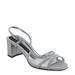 David Tate Wed - Womens 9.5 Silver Sandal W2