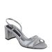David Tate Wed - Womens 8 Silver Sandal N
