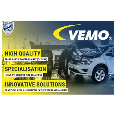 VEMO Blinkerschalter Original Qualität Schalter, Scheibenwischerintervall,Lenkstockschalter,Wischerschalter,Blinkerschalter schwarz für MERCEDES-BENZ Image